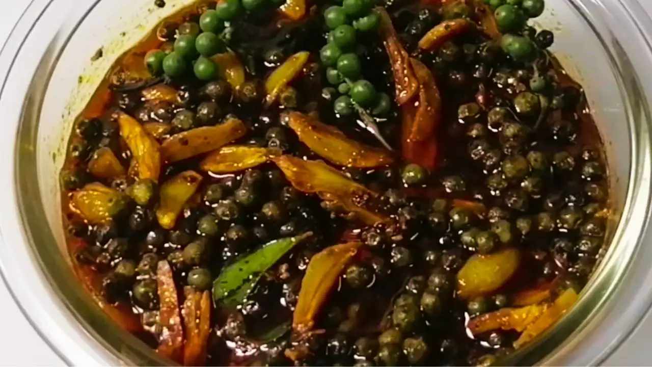 Green Pepper Pickle is ready 