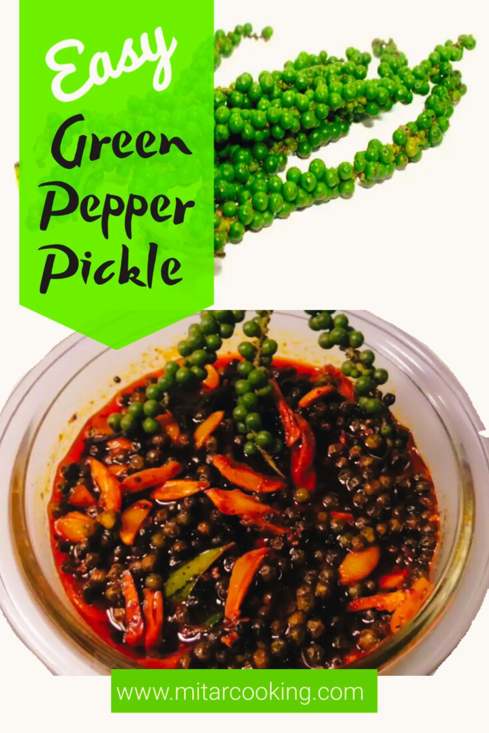 Green Pepper Pickle 