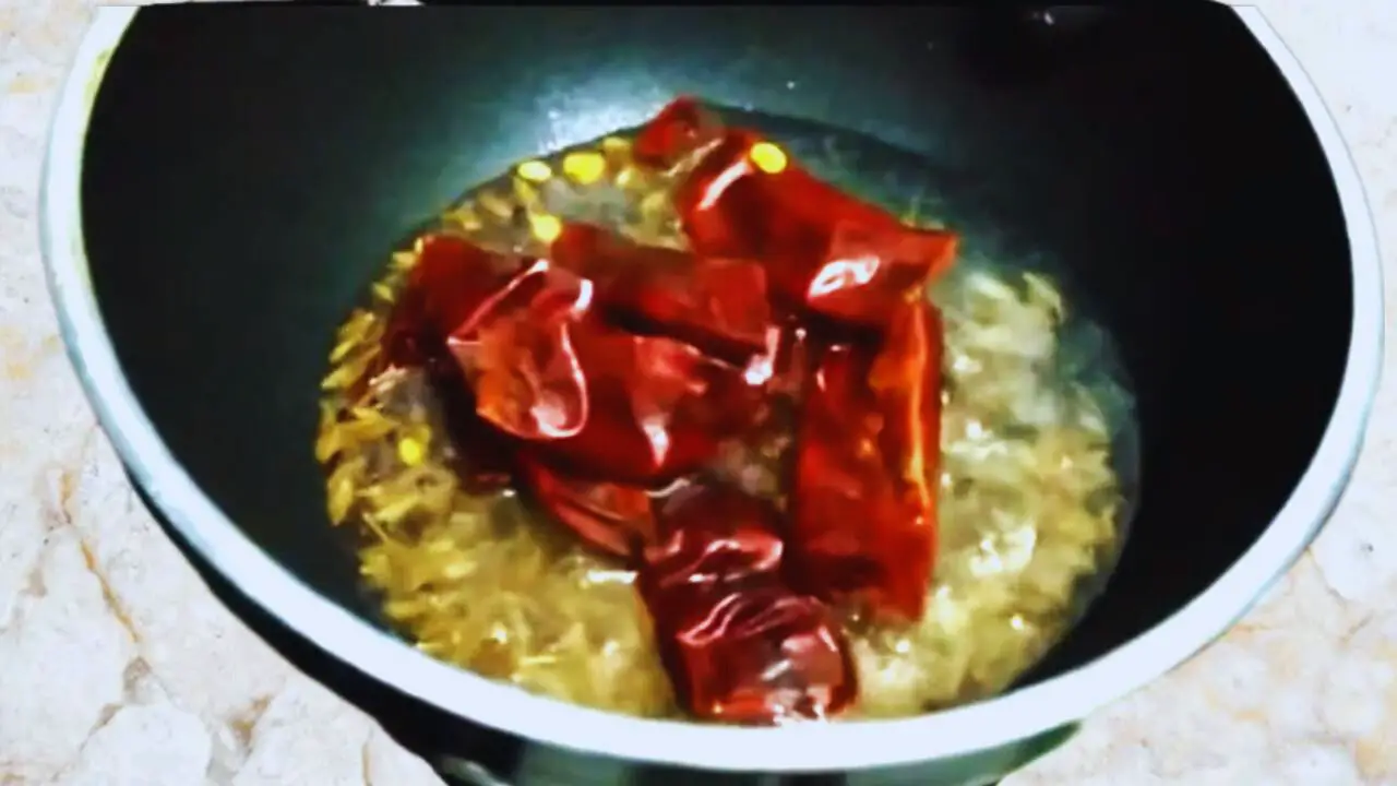 Making the tadka