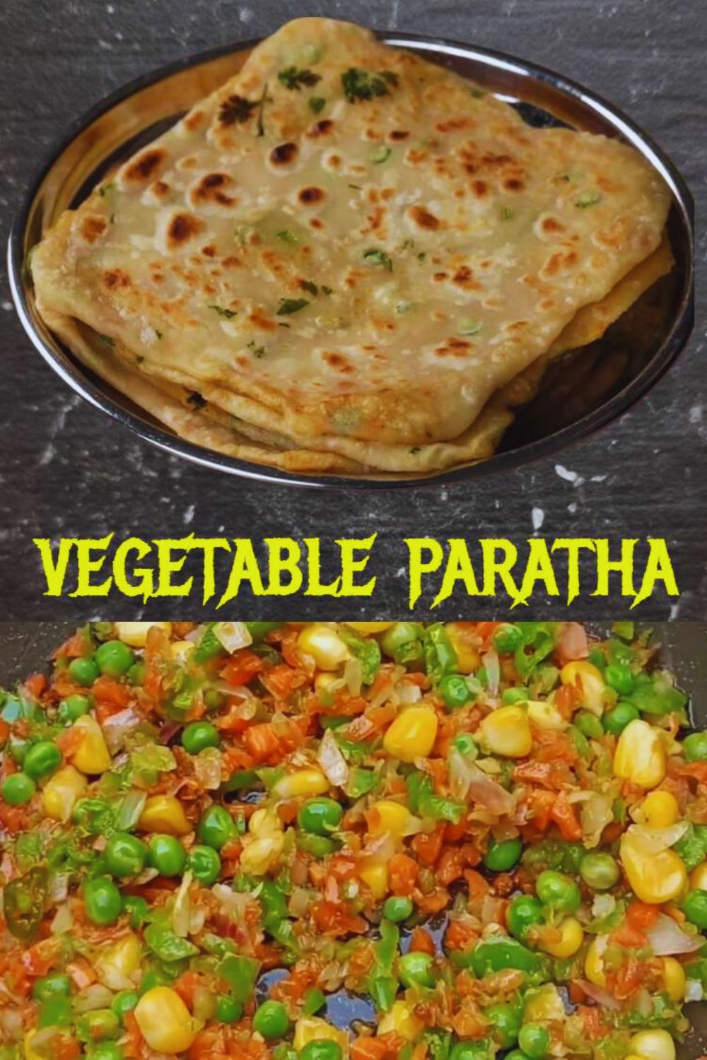 Vegetable Paratha