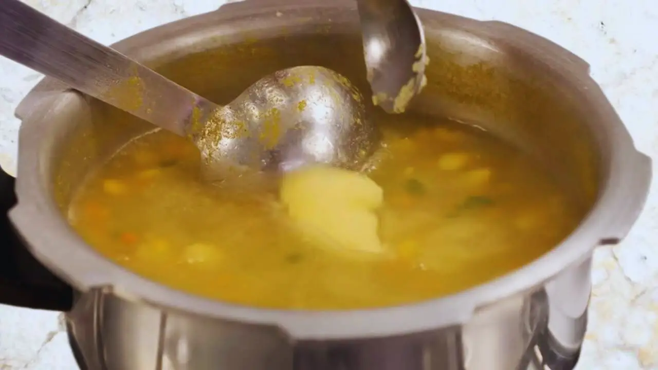 Adding butter 