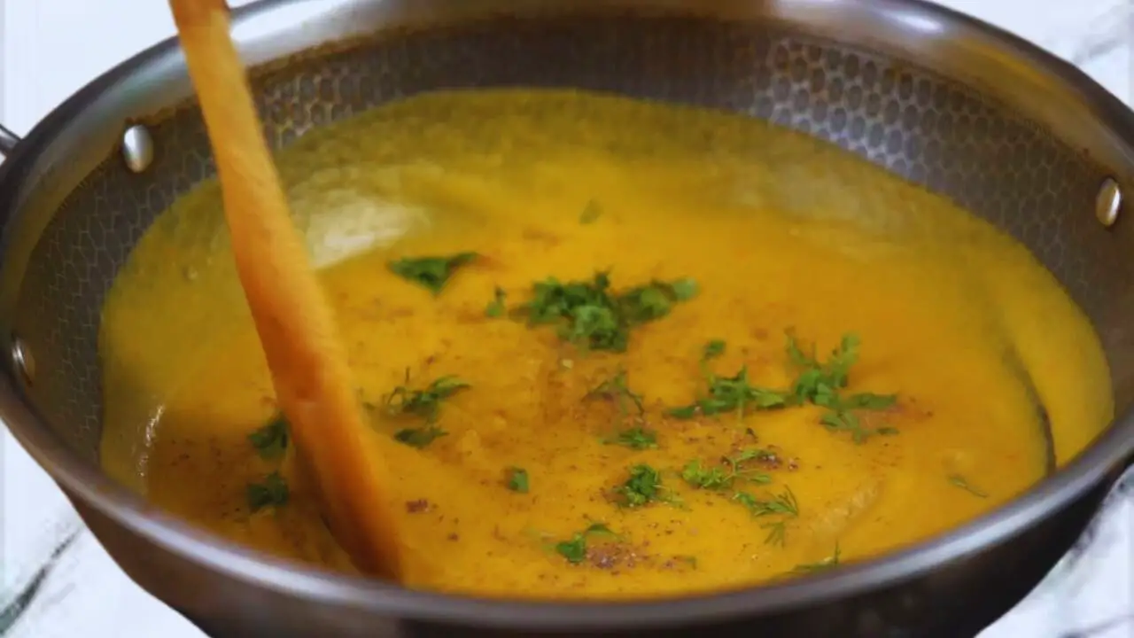 Adding coriander leaves and powder spices 