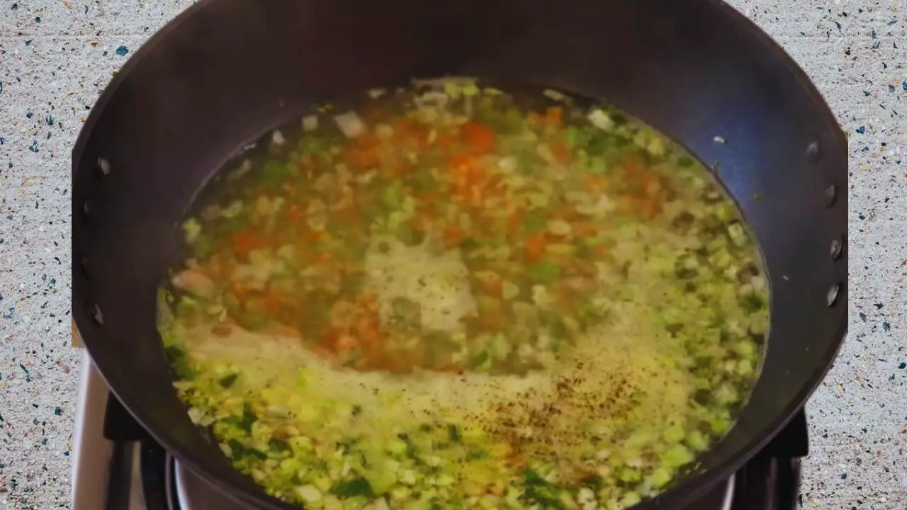 Adding crushed black pepper 