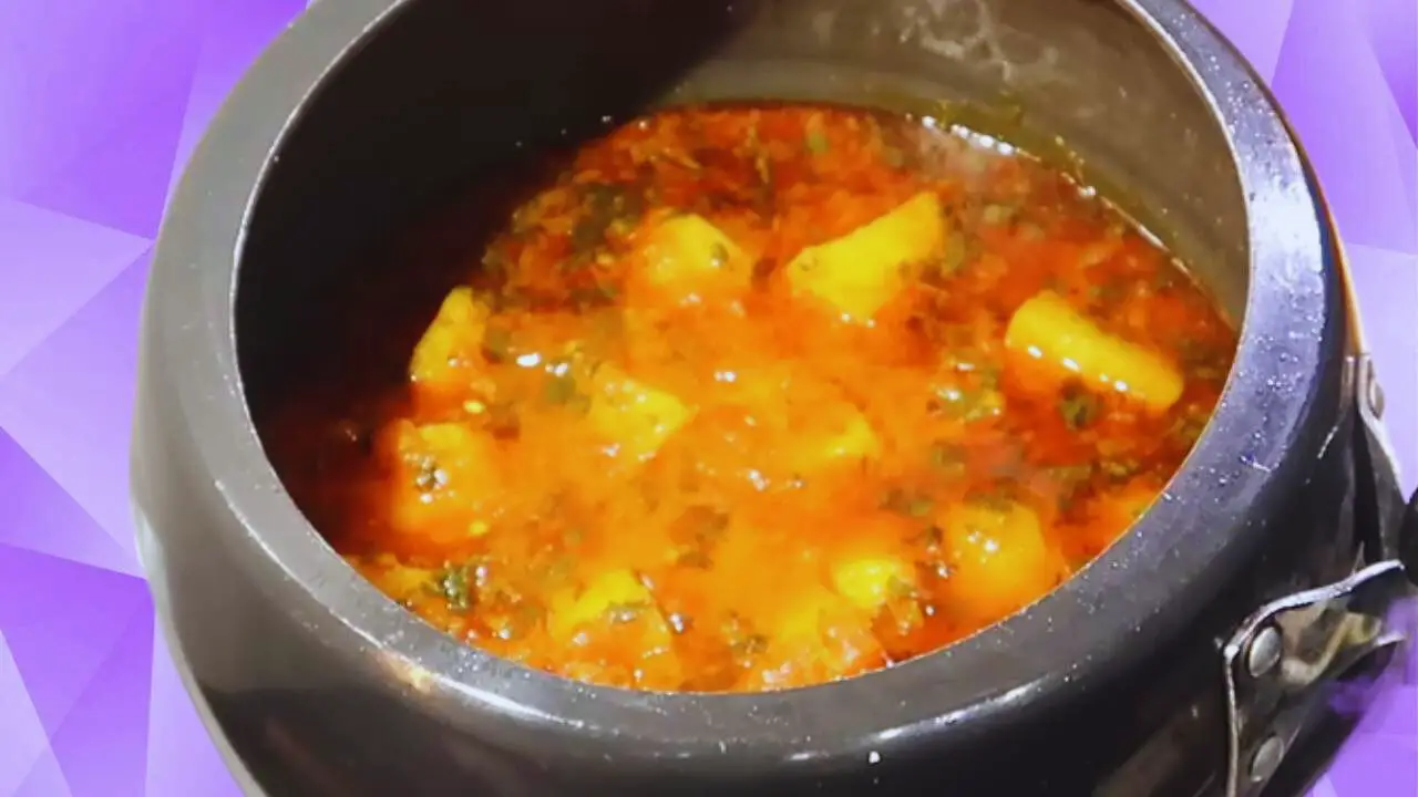 Aloo Tomato Curry is ready 