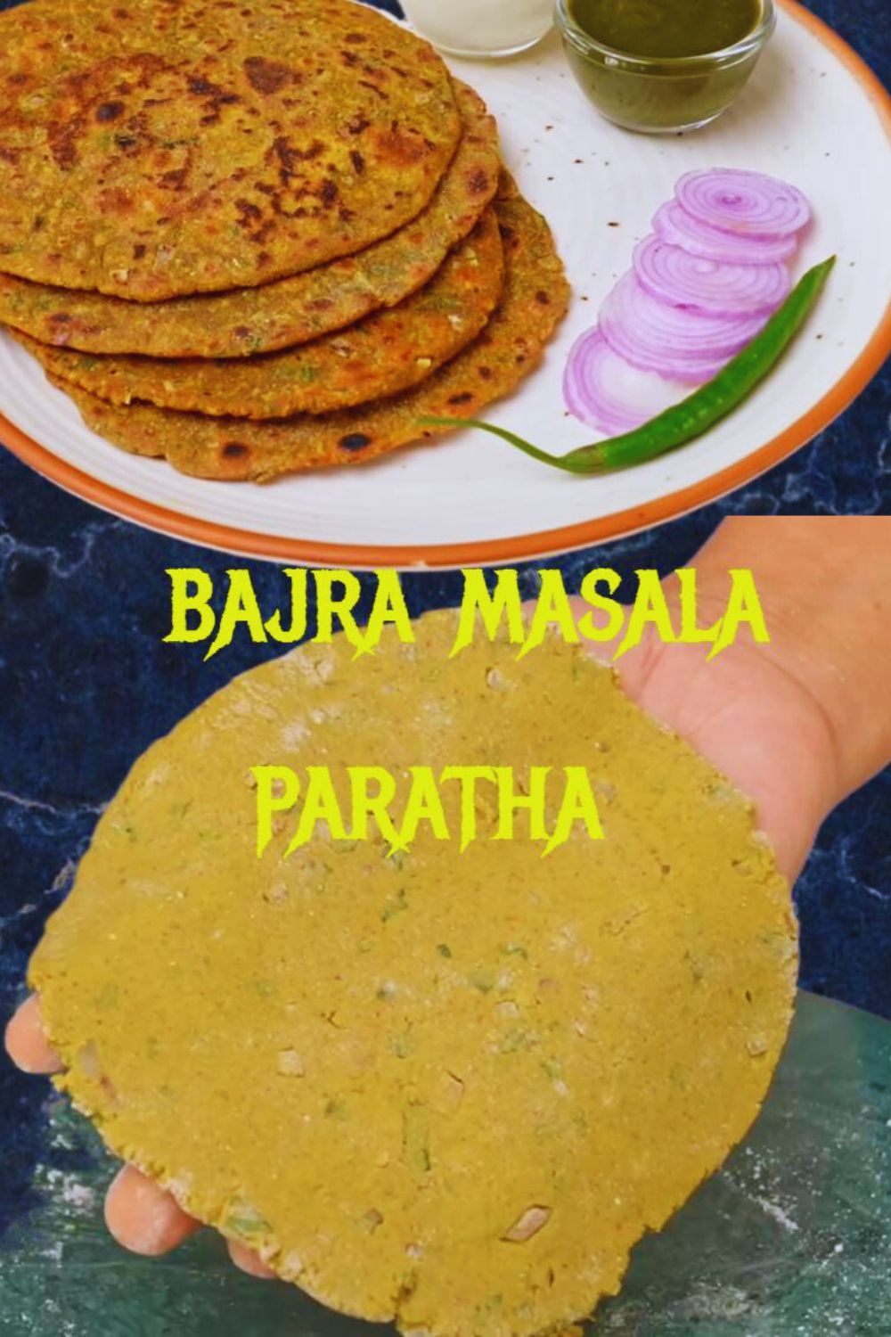 Bajra Masala Paratha 