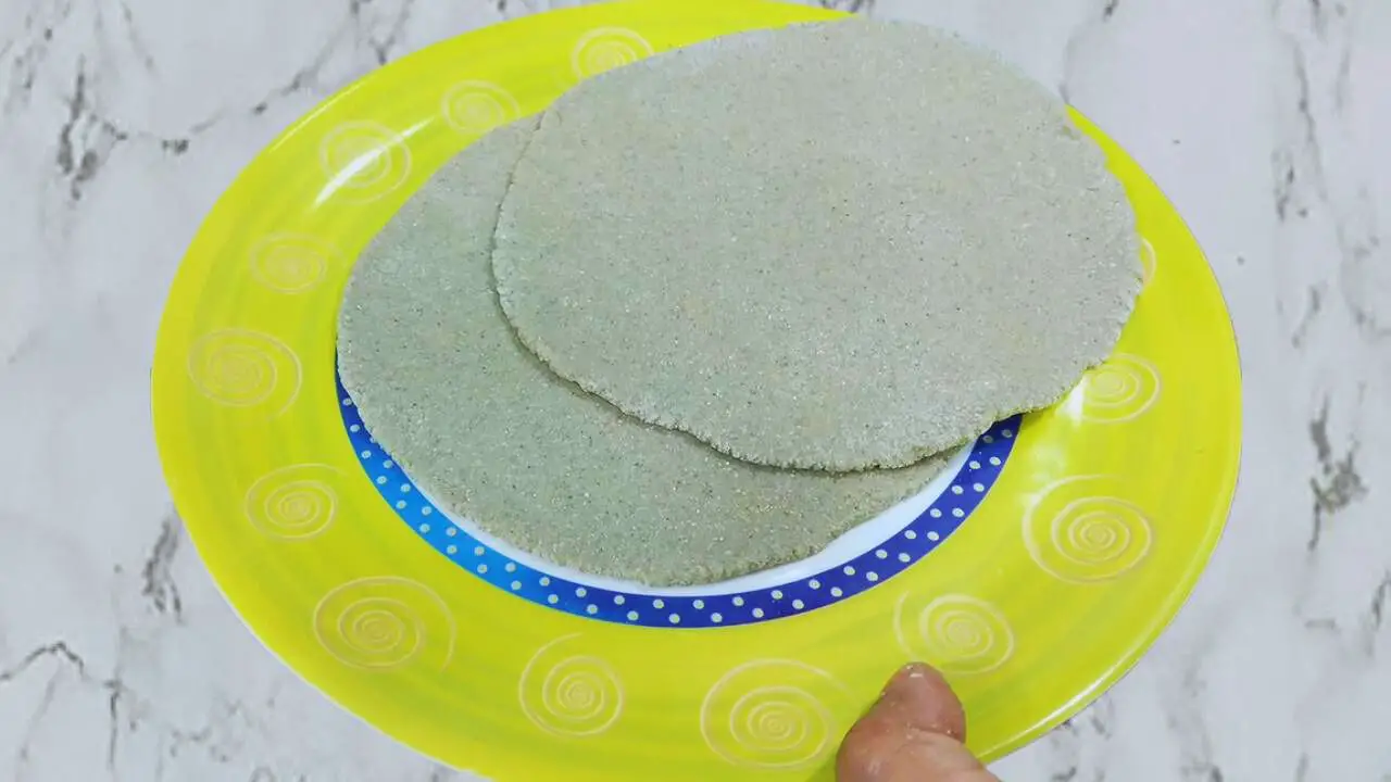 Bajra Rotis ready to roast 