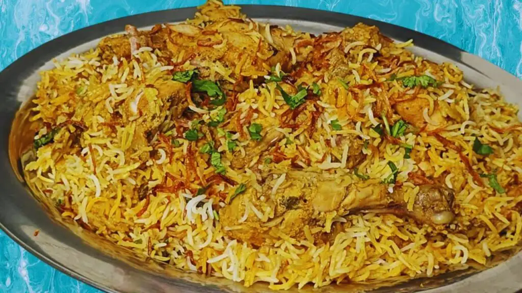 Chicken Dum Biryani Hyderabadi Style Featured Image