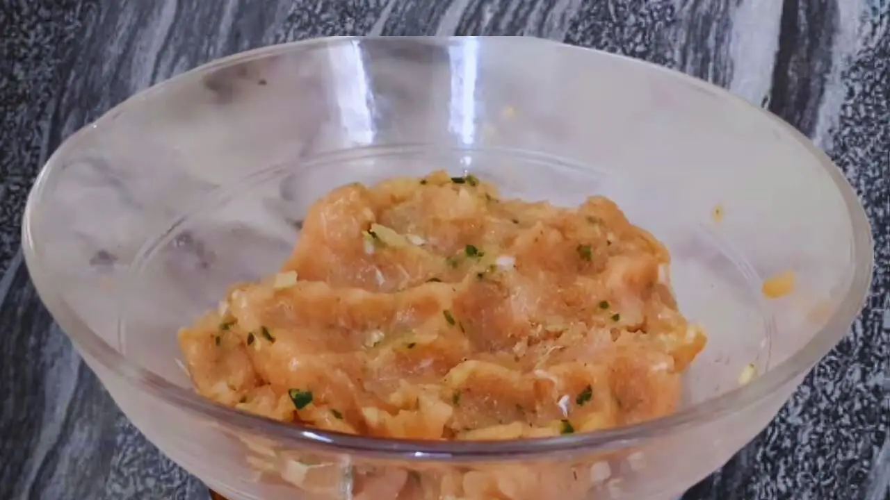 Chicken filling is ready 