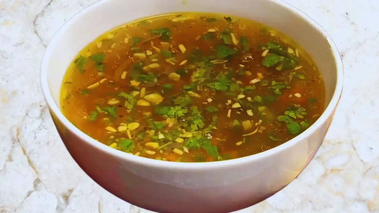 Ginger Garlic Soup Featured Image 