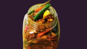 Lemon Ginger Chili Pickle Recipe | Nimboo Adrak Mirch ka Achar Lemon Chili Ginger Pickle Featured Image