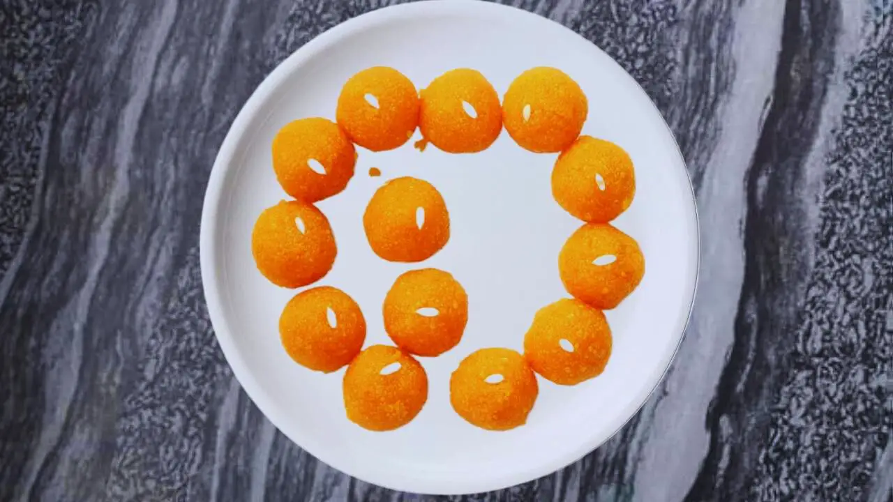 Motichur Laddus are ready 