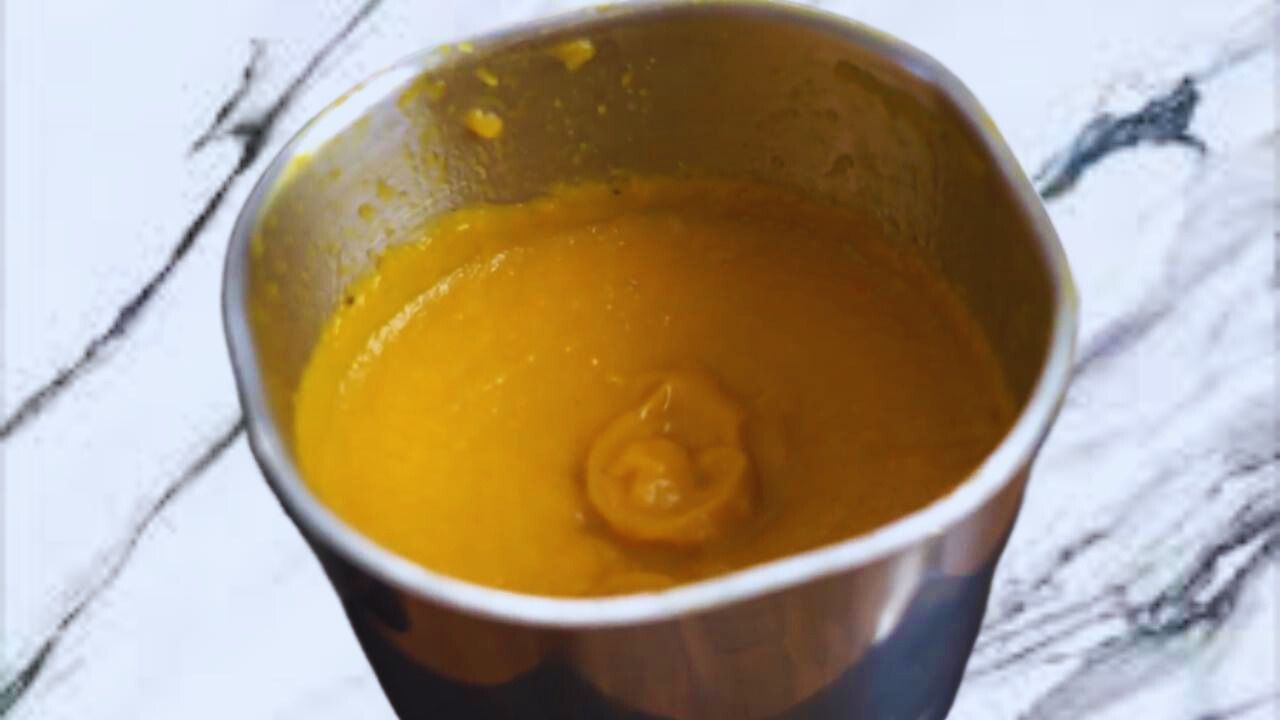 Pumpkin paste 