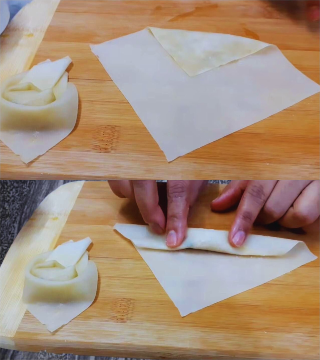 Rolling from the corner 