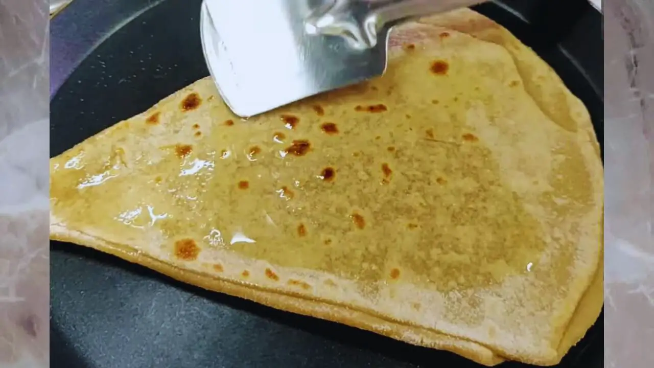 Rubbing vegetable oil 