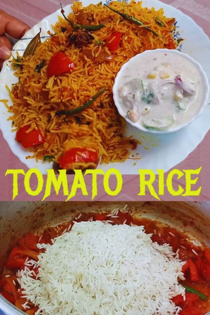 Tokayo Rice Tomato Rice Recipe | Mitar Cooking