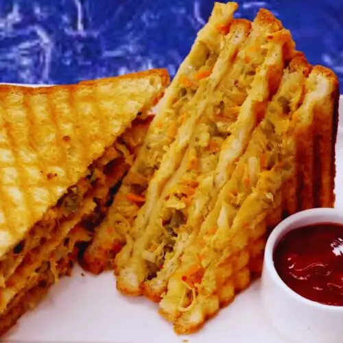 Vegetable Grilled Sandwich Featured image