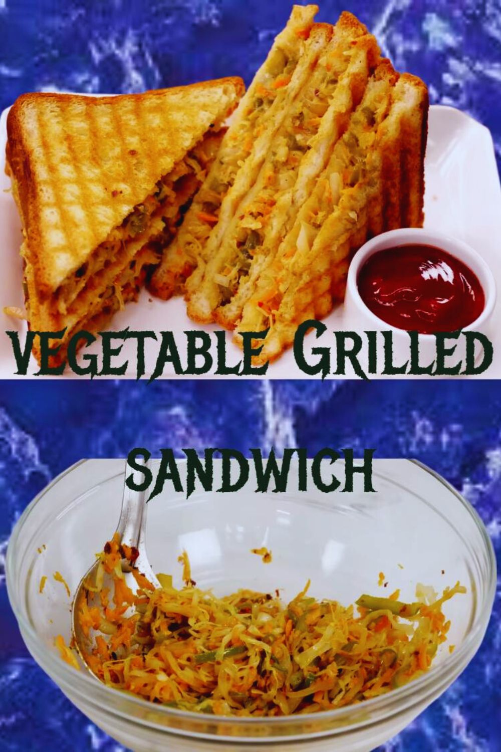 Vegetable Grilled Sandwich