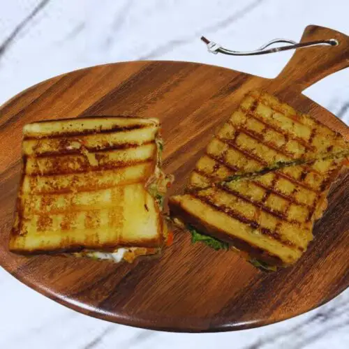 Vegetable Paneer Grilled Sandwich Featured Image