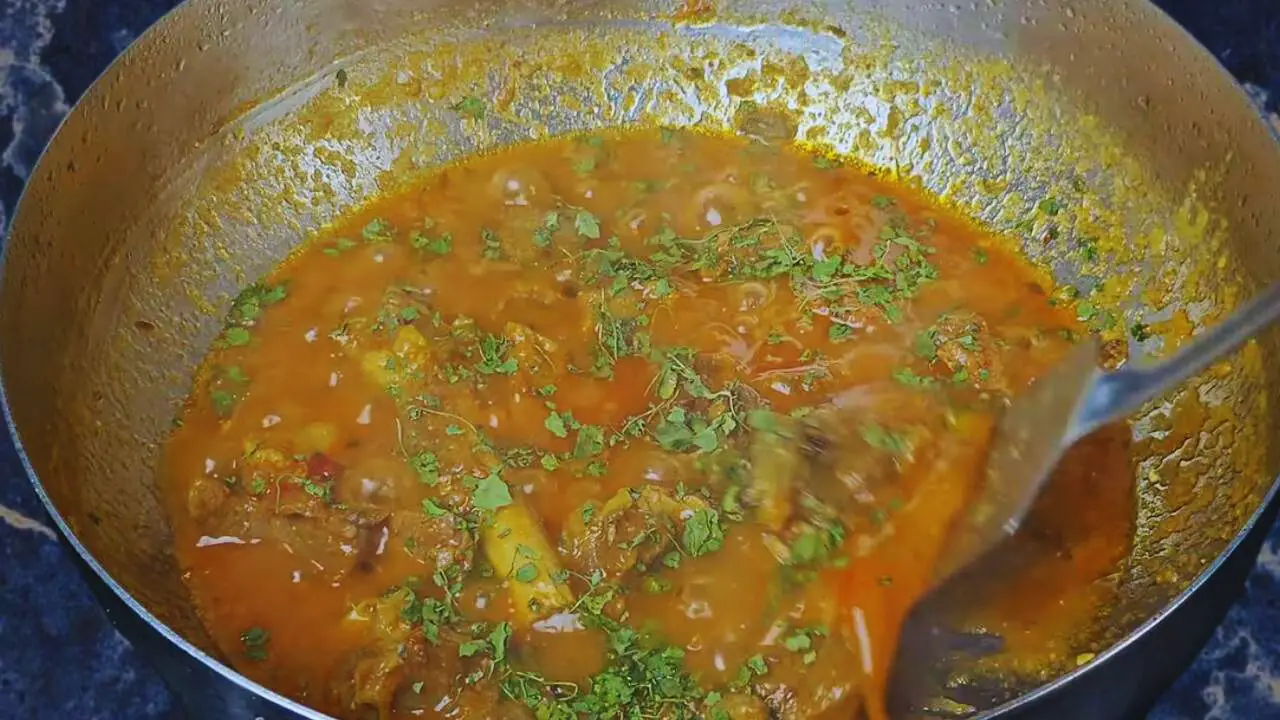 Adding fenugreek leaves 