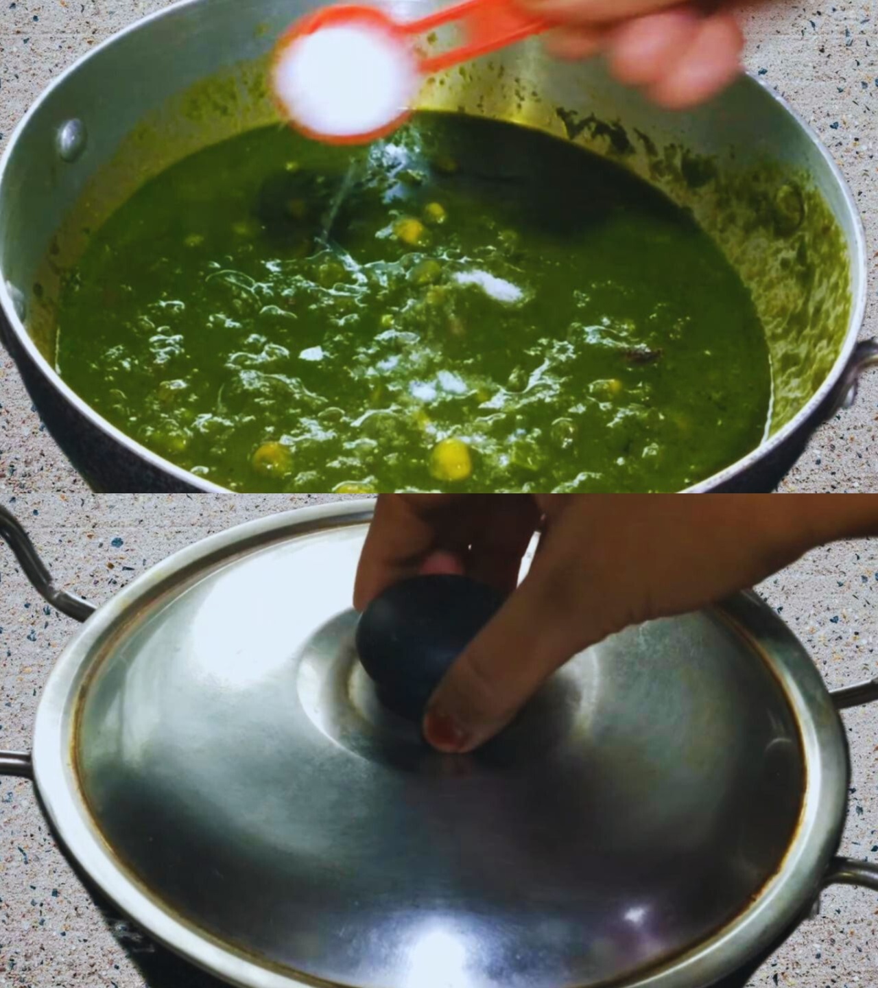 Adding salt