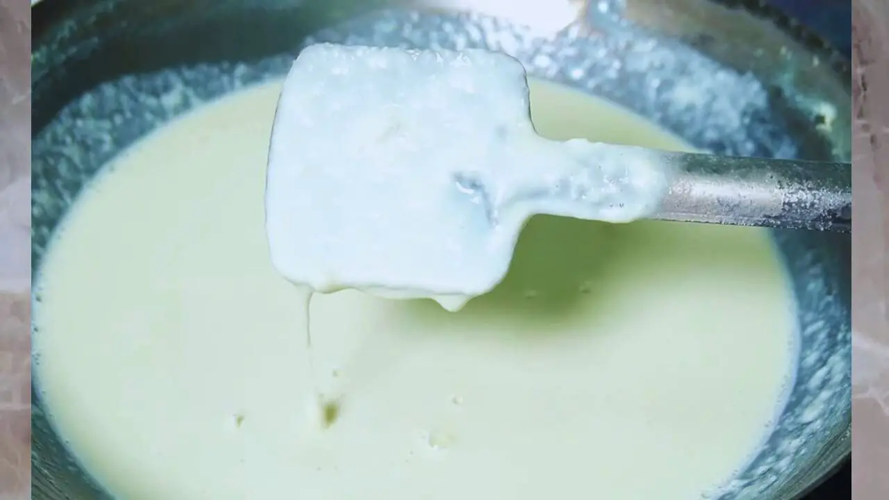 Checking consistency of milk 