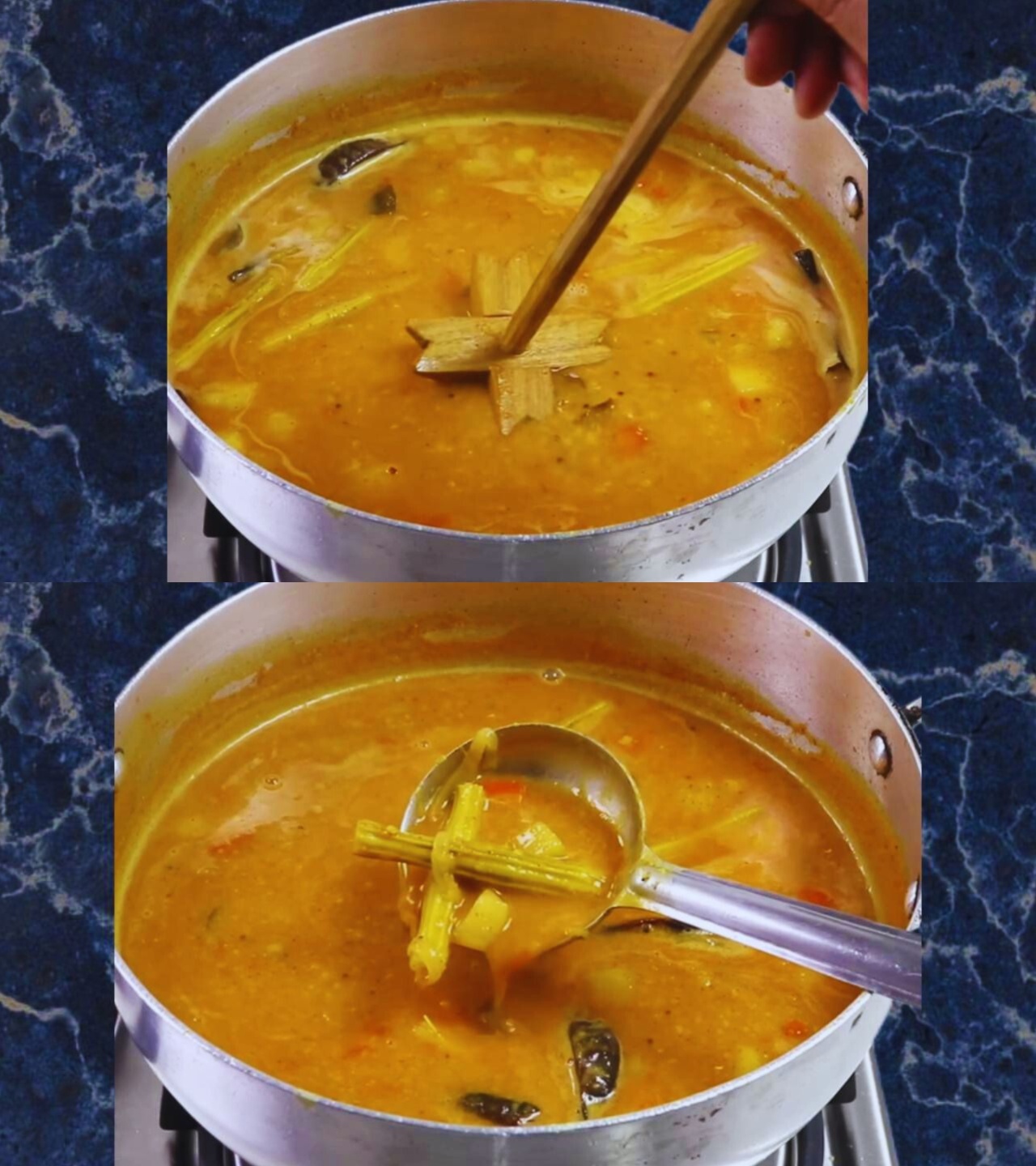 Checking consistency of sambar 