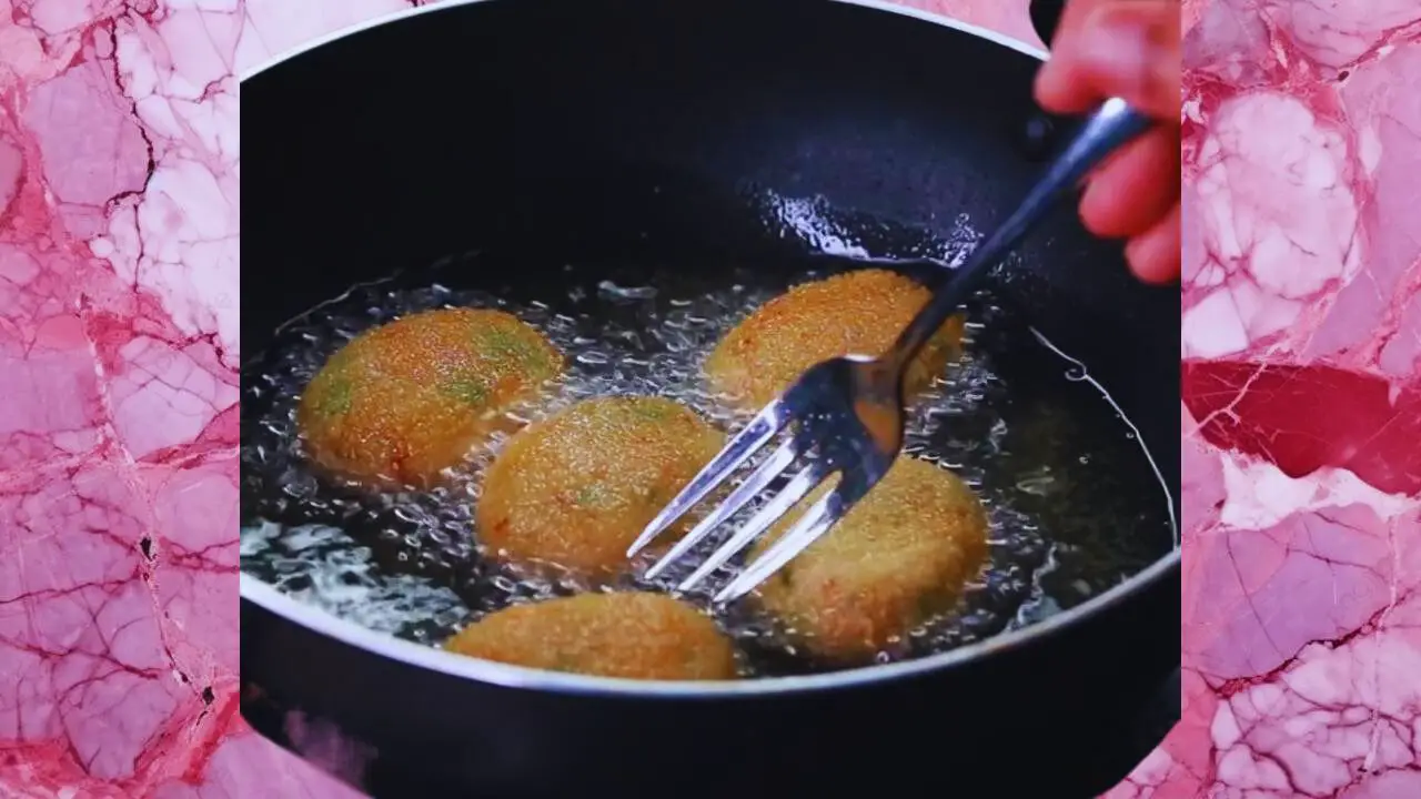 Vegetable nuggets recipe step 10 Flipping Vegetable Nuggets