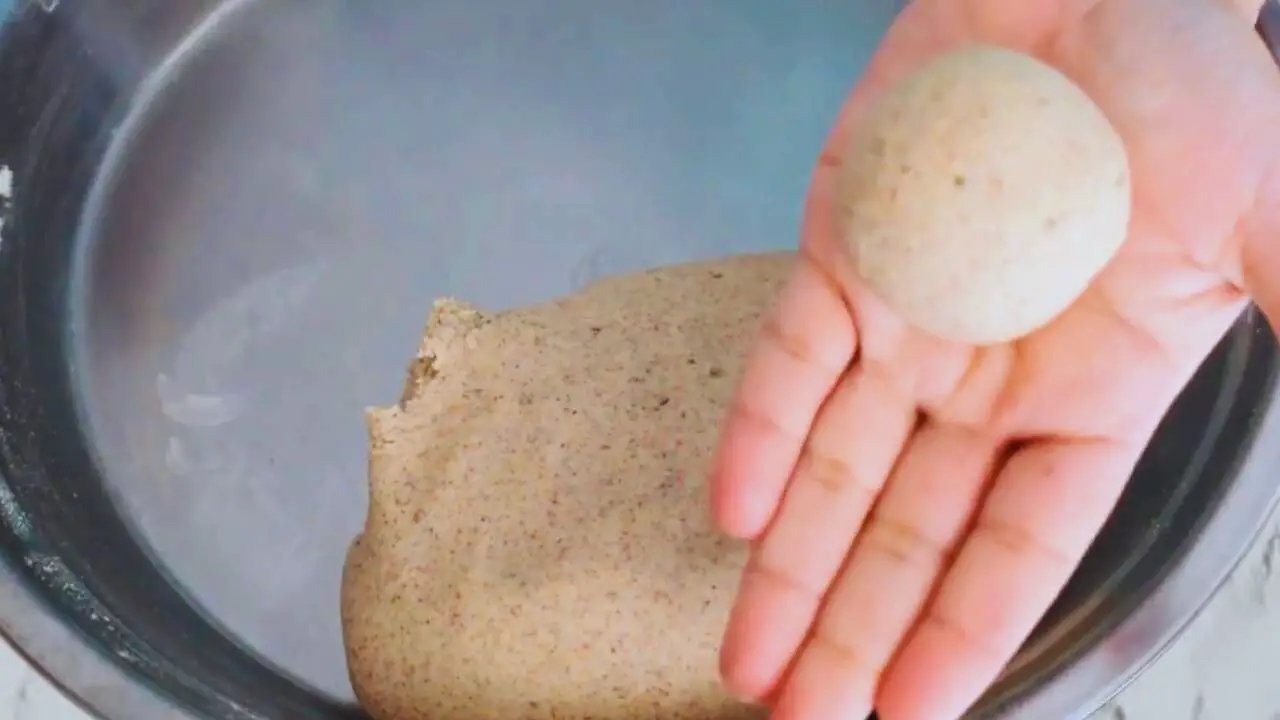 Multigrain roti recipe step 2 Making dough balls