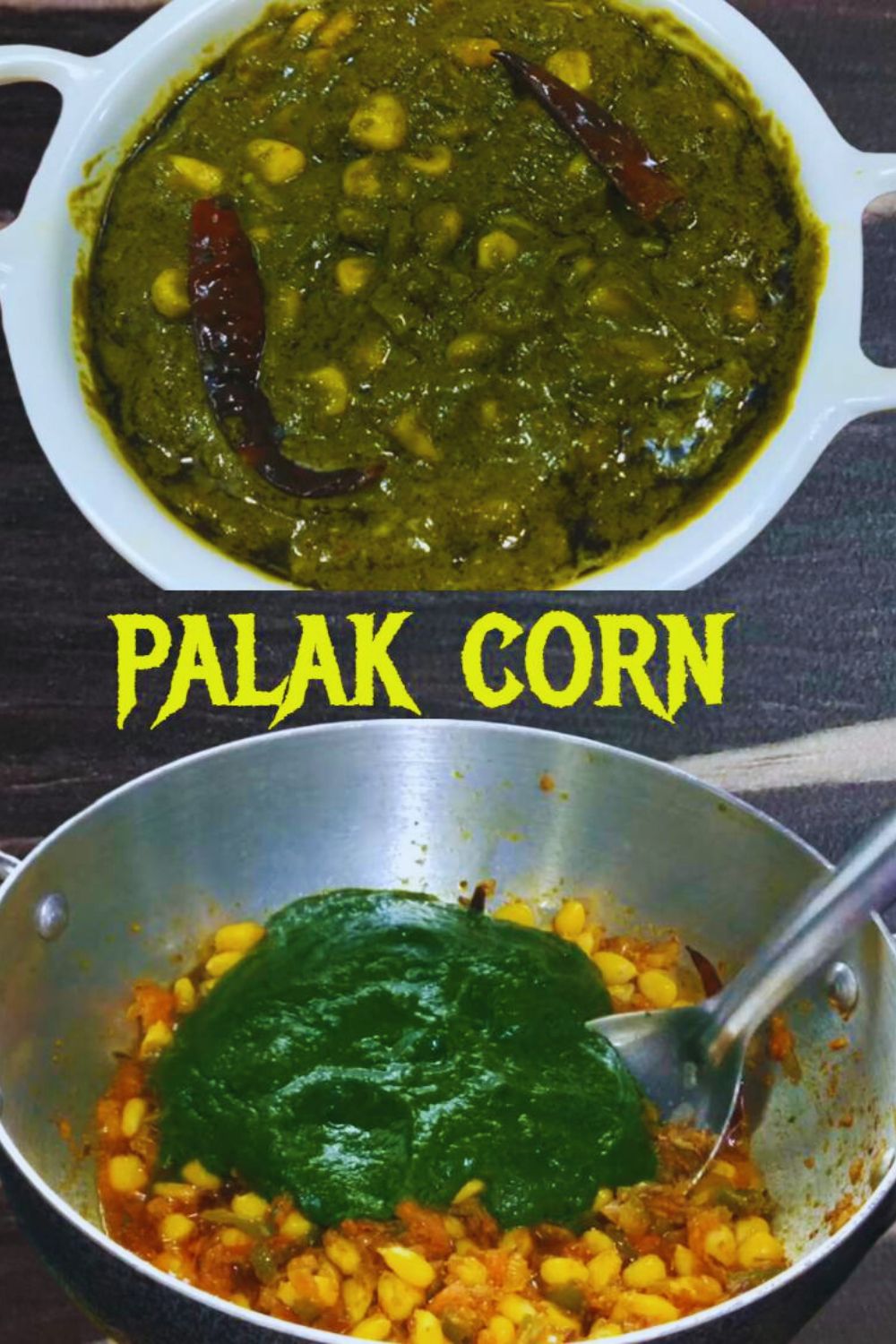 Palak Corn 