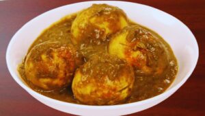 Palak Egg Curry Recipe Palak Egg Curry Featured Imager
