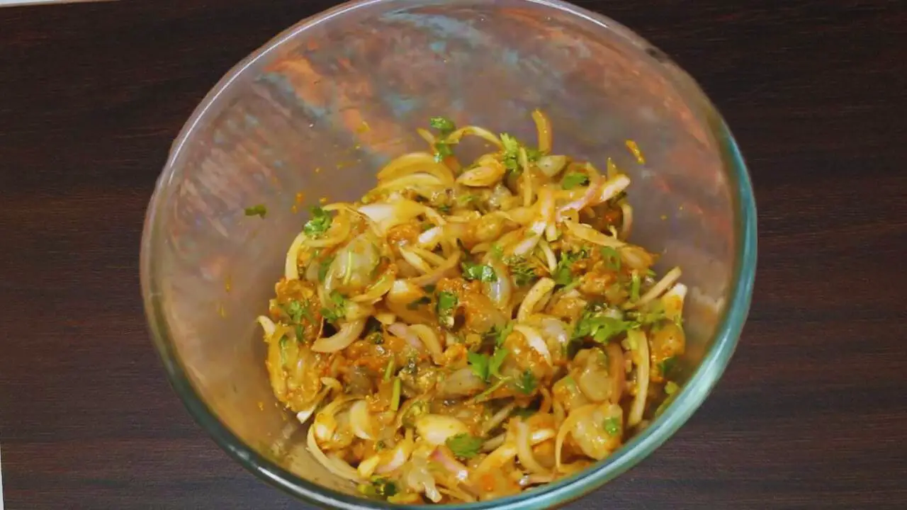 Prawn pakora mixture 