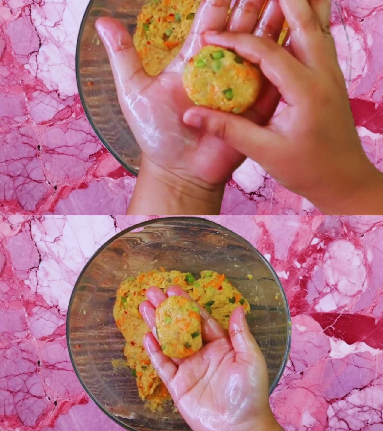 Vegetable nuggets recipe step 4 Shaping Vegetable Nuggets