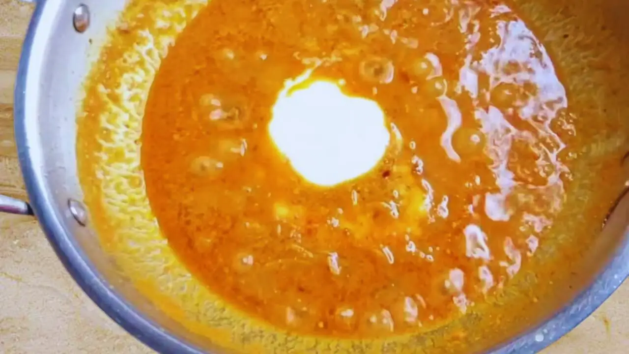 Bhindi masala recipe step 7 Adding curd