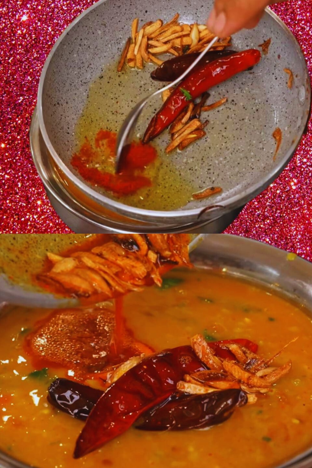 Adding final tadka 
