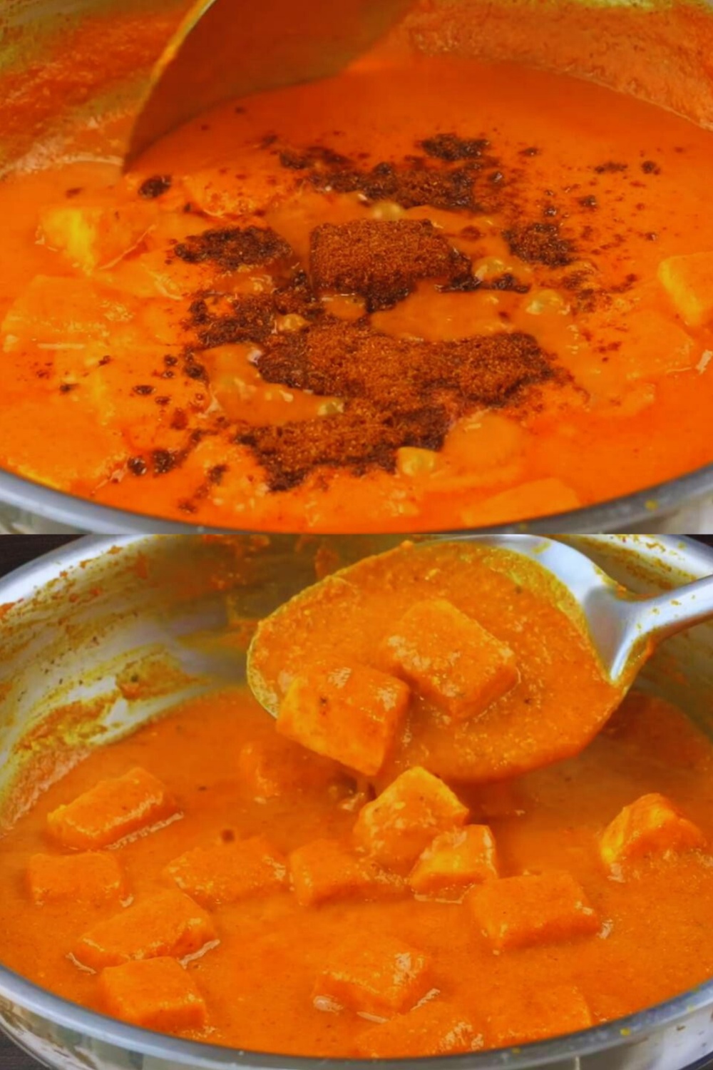 Adding Maggie masala 