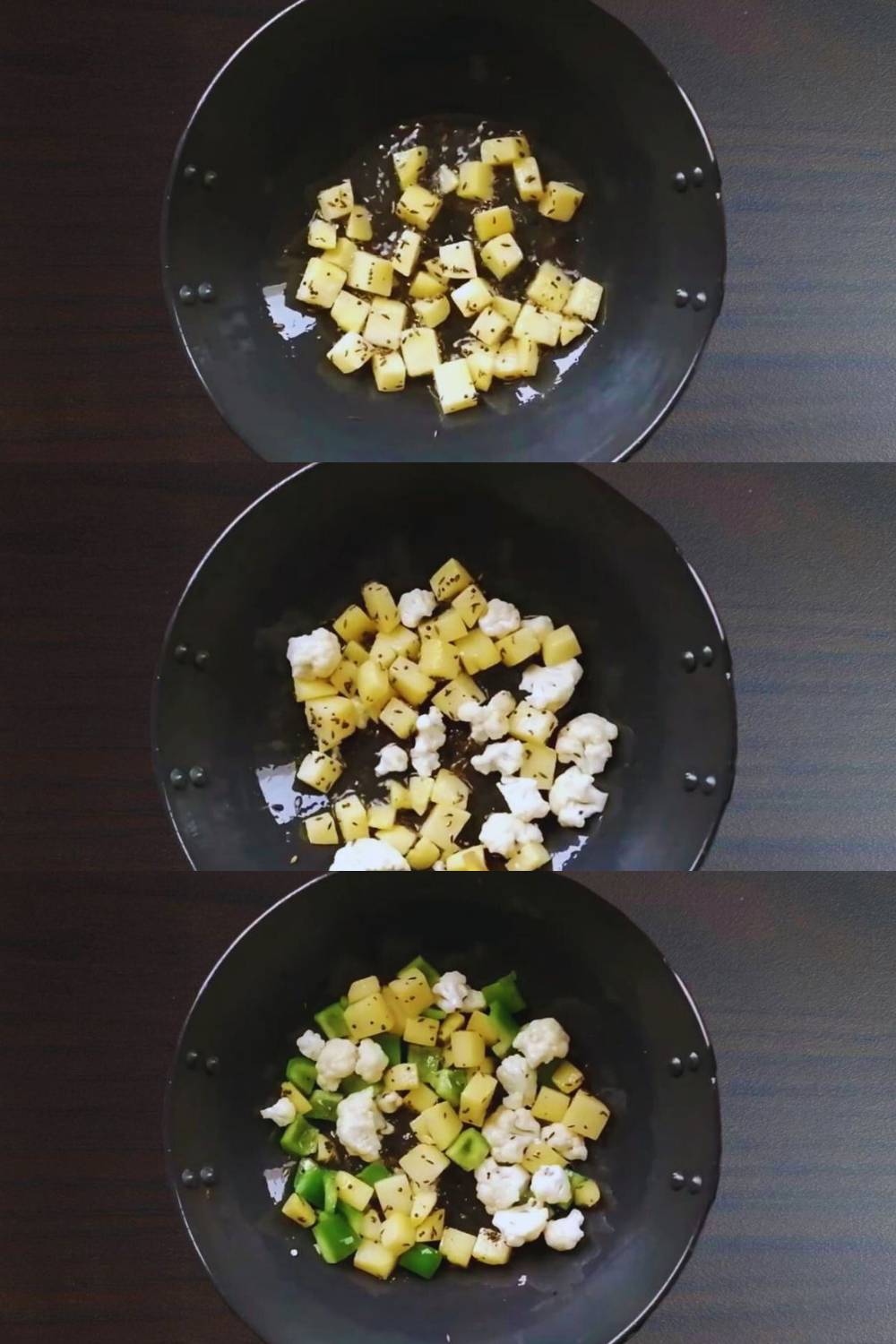 Masala bhat recipe step 5 Adding veggies