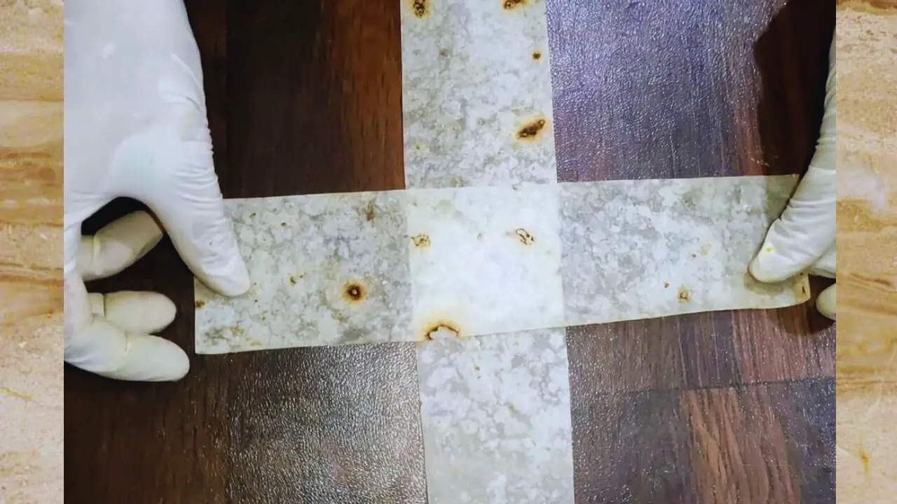 Arranging samosa patti