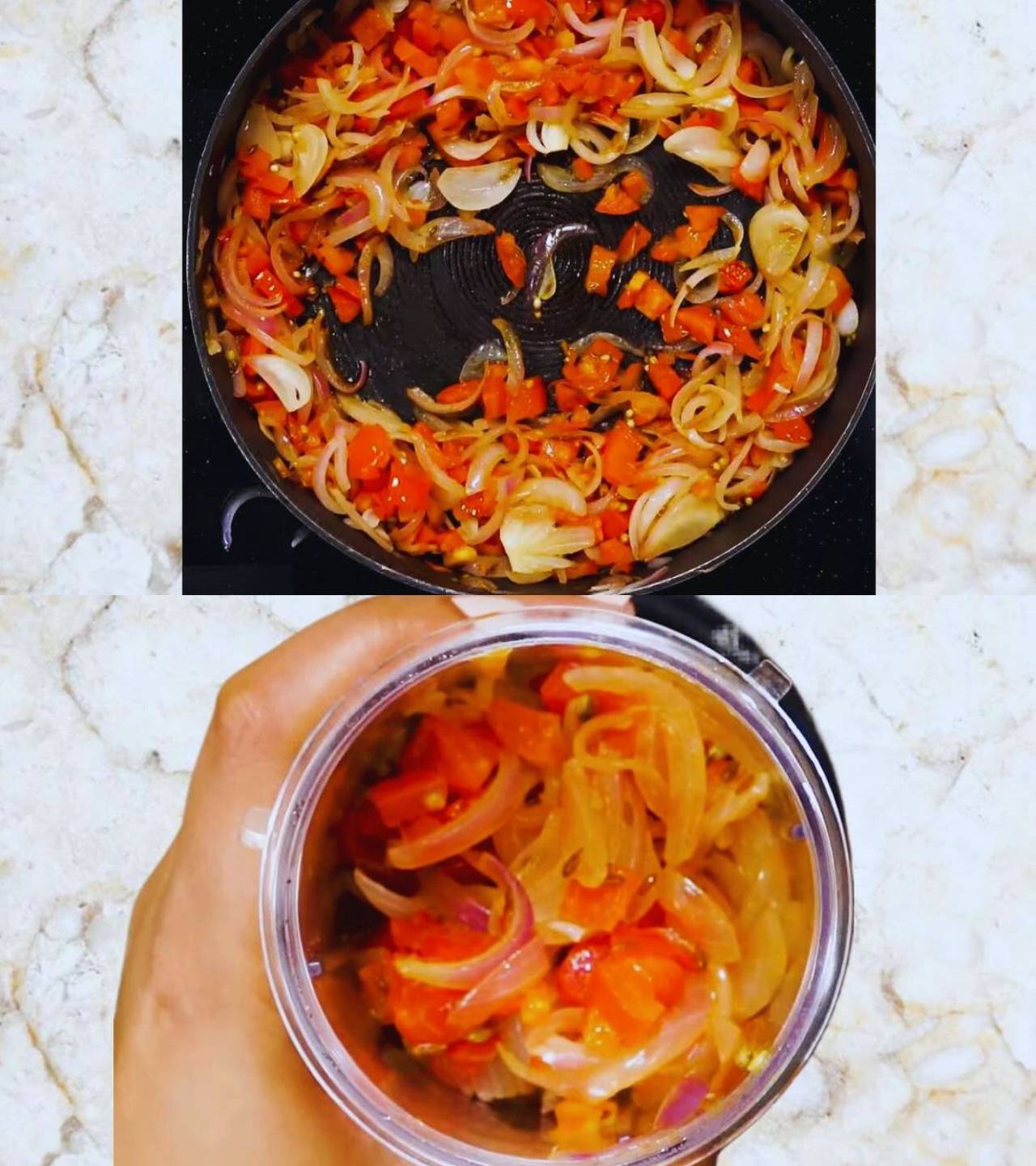 Belding onions and tomato 