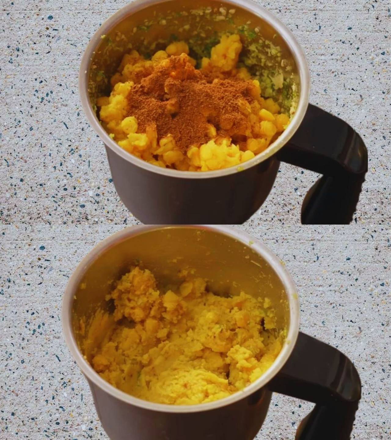 Dal puri recipe step 6 Chana dal paste
