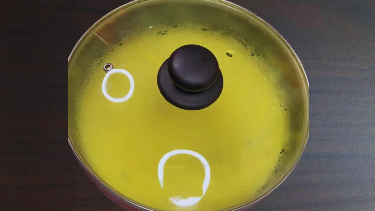 Covering to refrigerate Kesar Doodh 