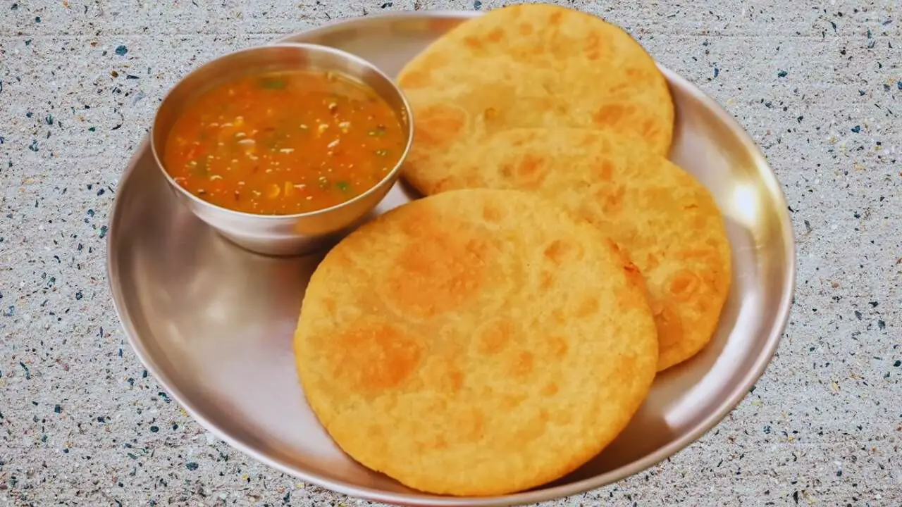 Dal puri recipe step 15 Dal Puri served