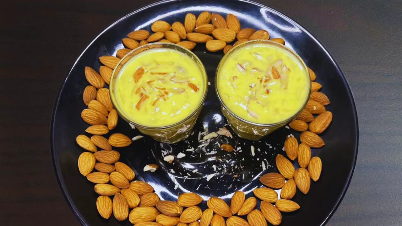 Kesar Doodh served 