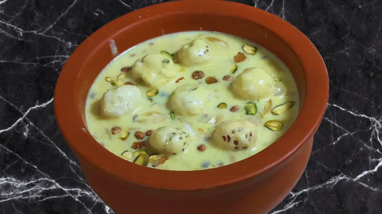 Makhana Kheer served 