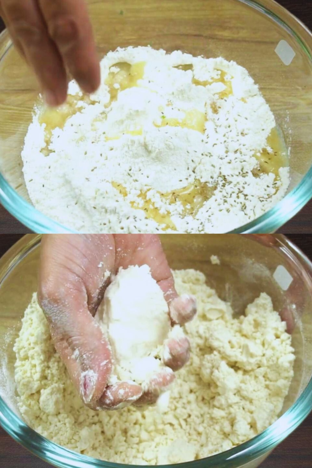 Making the dough 