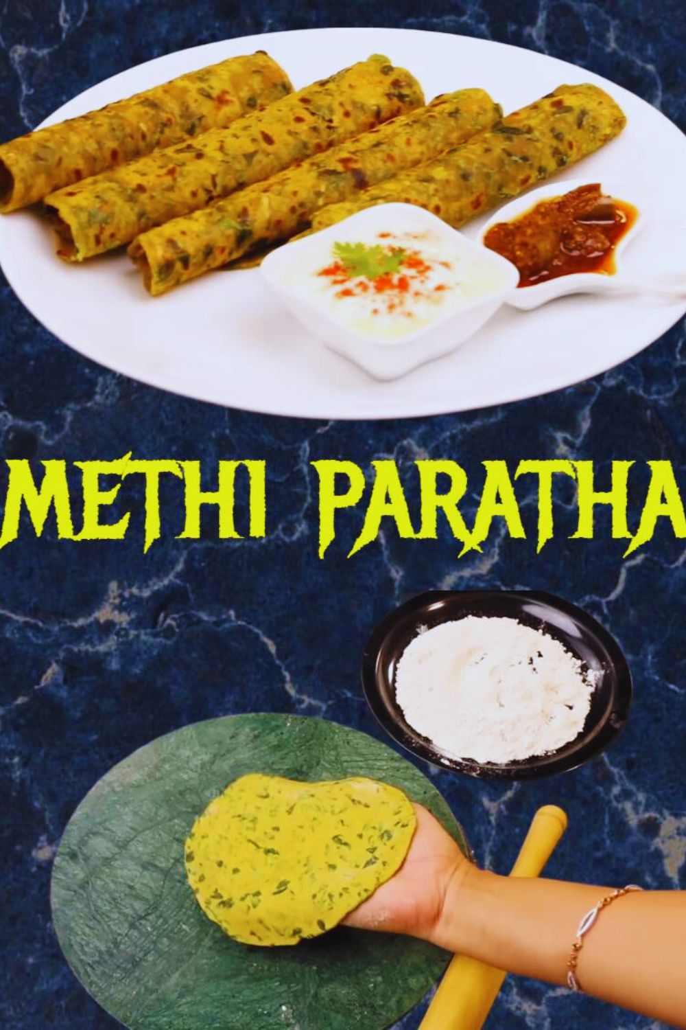 Methi Paratha 