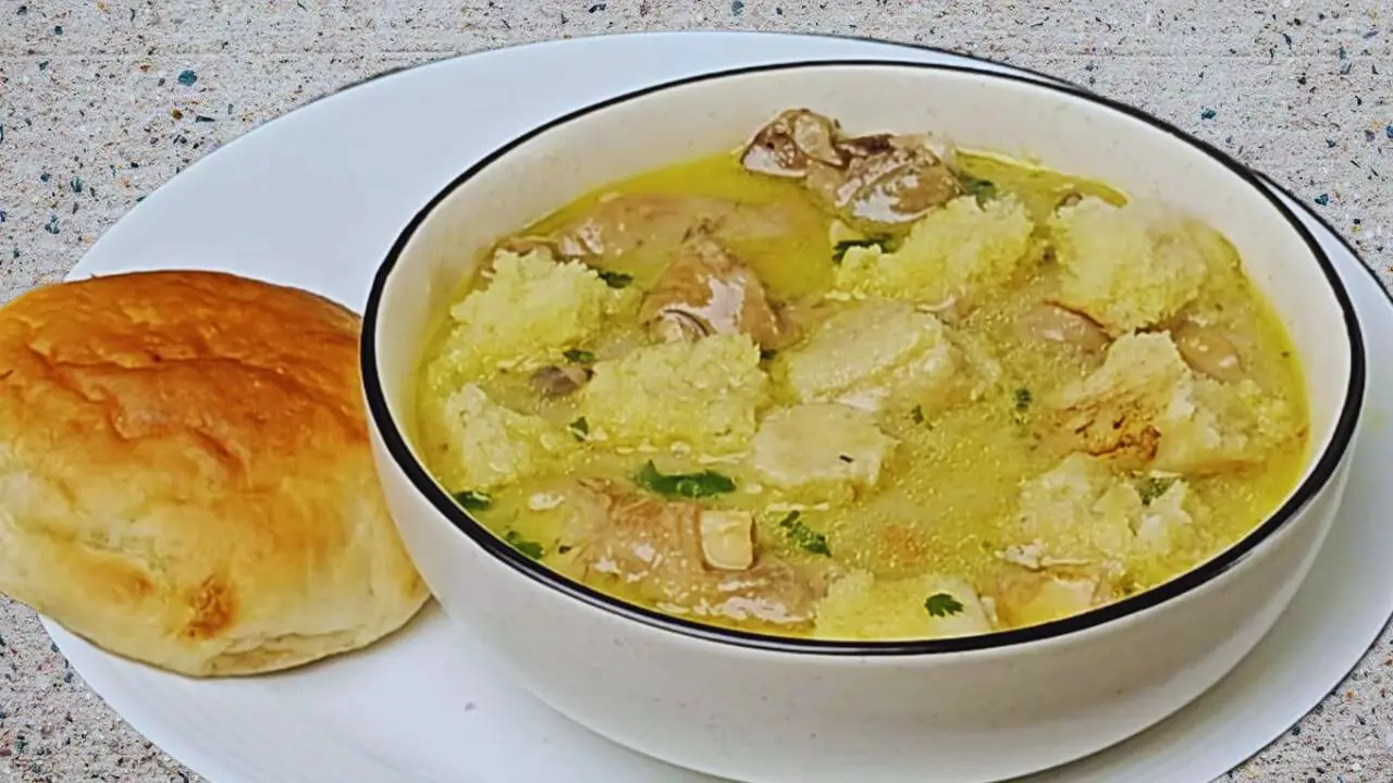 Mutton Paya Soup served 