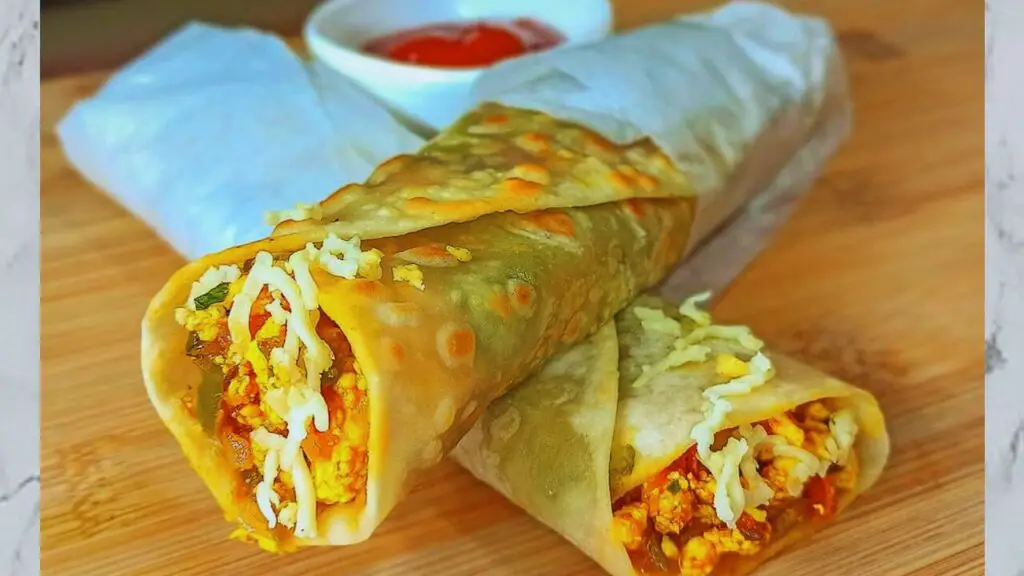 Paneer Bhurji Roll Featured Image