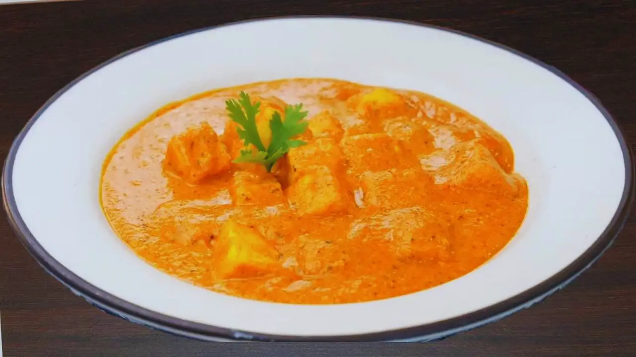 Shahi Paneer served 