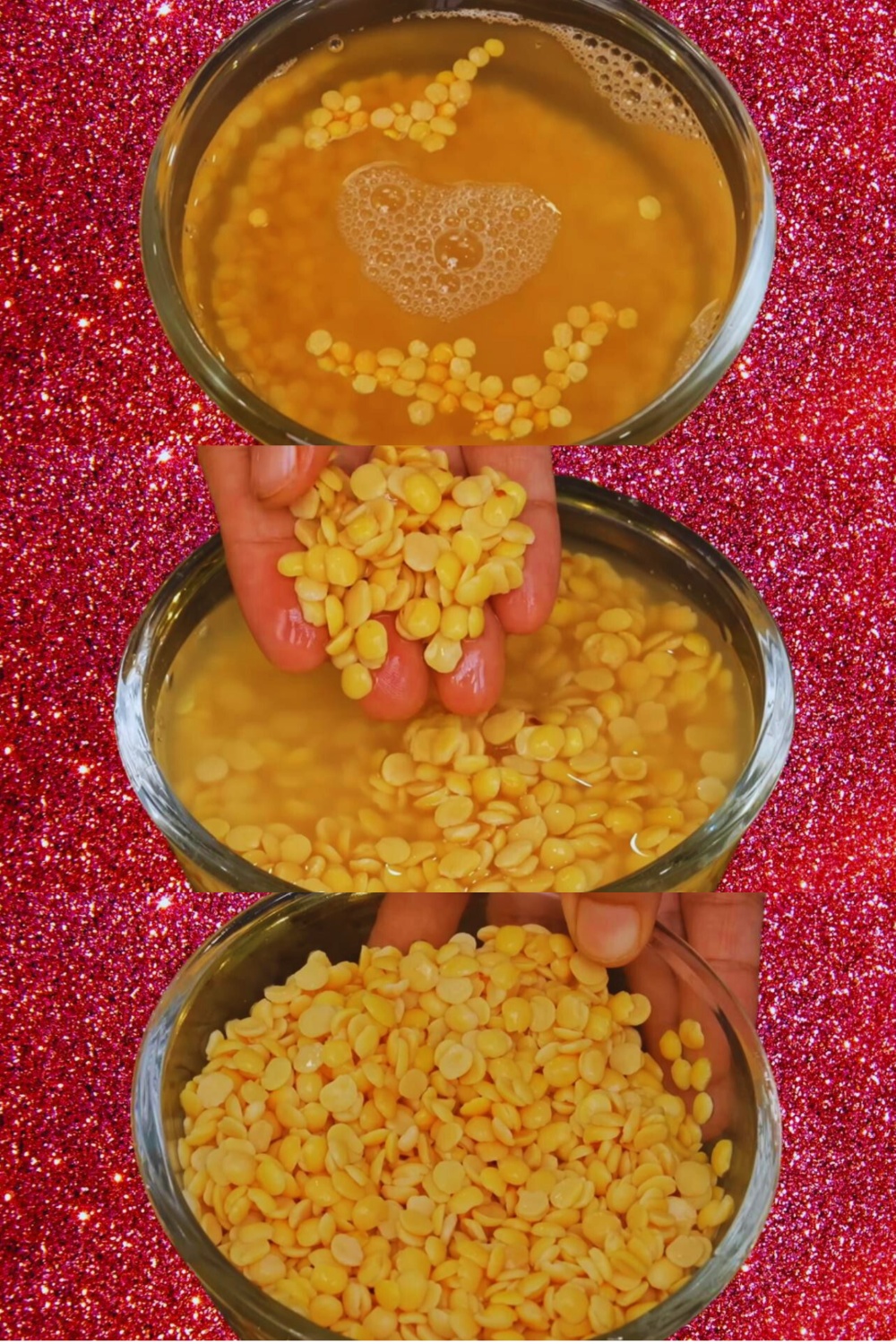 Soaking dal