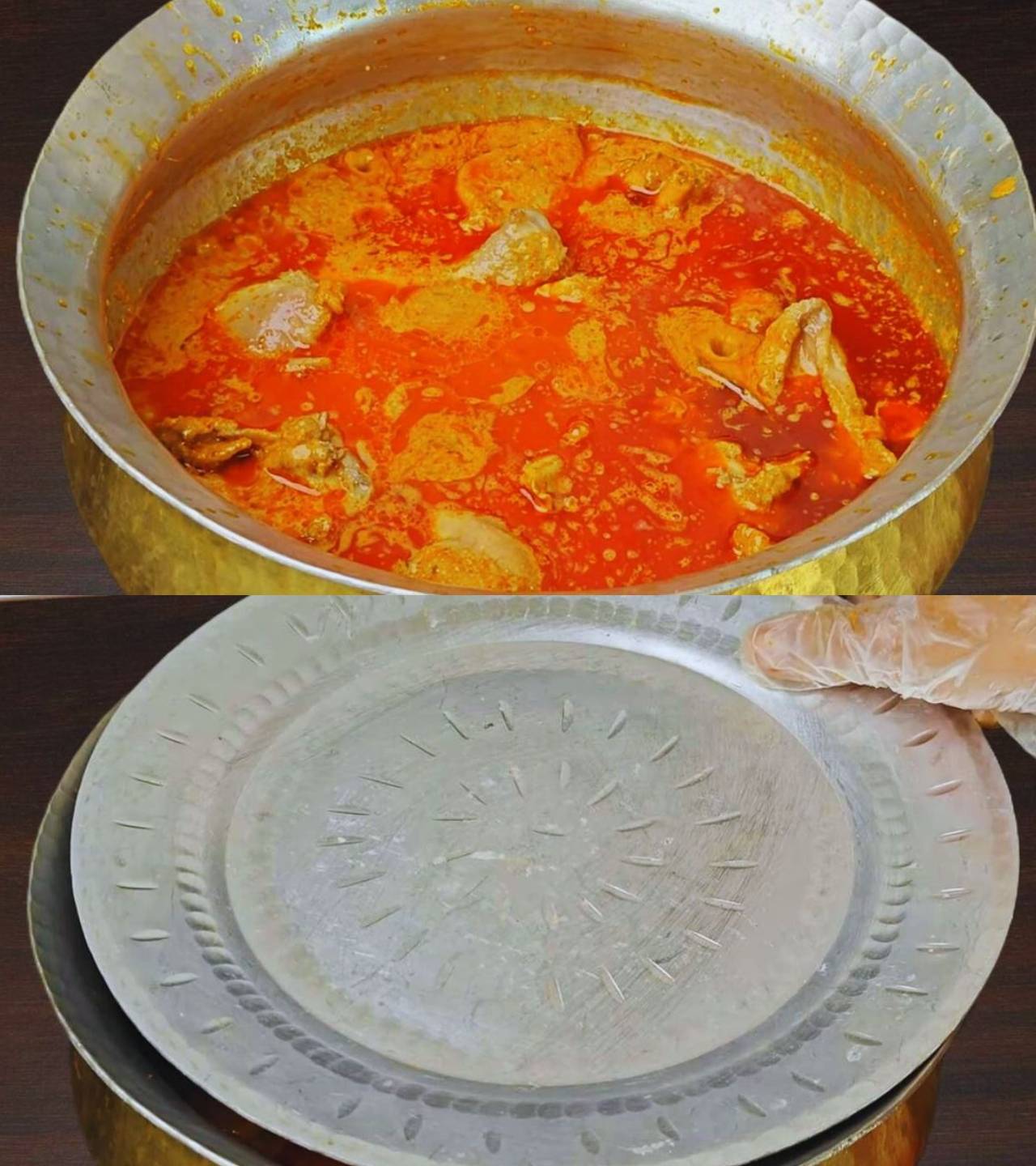 Chicken korma recipe step 11 Adding water to Chicken Korma